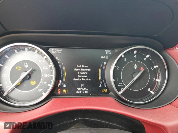 2021 Maserati Levante GranSport with VIN ZN661XUS0MX363874, listed as a Copart auction lot 73526194 with 83,119 mi miles and Clean Title. Bid and sale history available at carsss.com. Image 9.