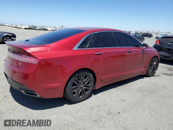 2016 Lincoln MKZ with VIN 3LN6L2GK9GR621263, listed as a Copart auction lot 61507285 with 119,395 mi miles and Salvage title. Bid and sale history available at DreamBid. Image 3.
