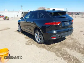 2018 Jaguar F-Pace with VIN SADCL2FN3JA251615, listed as a IAAI auction lot 41689777 with 115,241 mi miles and . Bid and sale history available at DreamBid. Image 3.