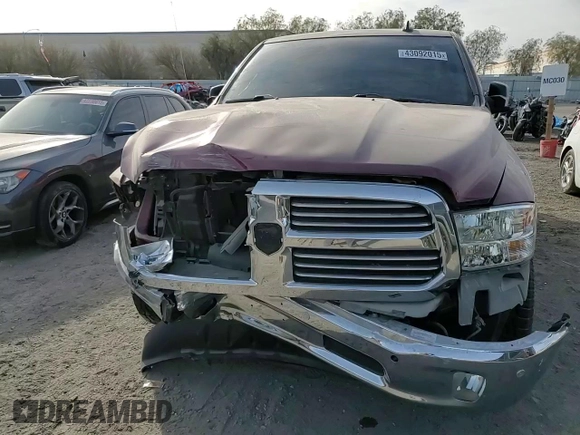 2018 Ram 1500 Big Horn with VIN 3C6RR6LT9JG171386, listed as a Copart auction lot 43092015 with 49,720 mi miles and Salvage Title. Bid and sale history available at carsss.com. Image 10.