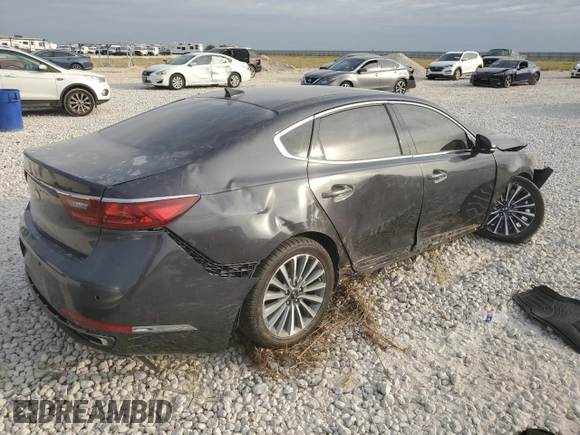 2017 Kia Cadenza Premium with VIN KNALC4J17H5048755, listed as a Copart auction lot 76131984 with 68,915 mi miles and Salvage Title. Bid and sale history available at carsss.com. Image 3.