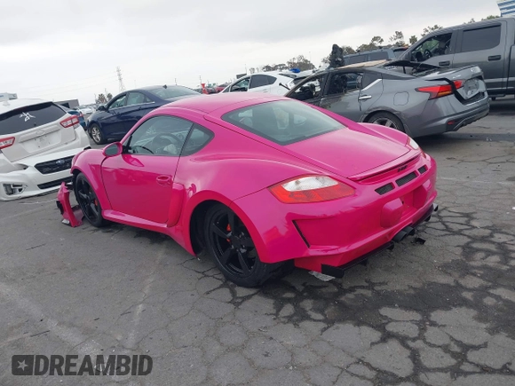 2007 Porsche Cayman S with VIN WP0AB29877U780410, listed as a IAAI auction lot 42153981 with 74,366 mi miles and . Bid and sale history available at DreamBid. Image 3.