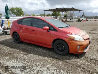 2012 Toyota Prius One with VIN JTDKN3DU6C5477032, listed as a Copart auction lot 51830945 with 196,872 mi miles and Salvage Title. Bid and sale history available at carsss.com. Image 4.