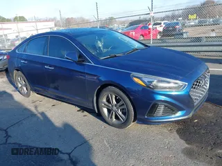 2018 Hyundai Sonata SEL with VIN 5NPE34AF1JH717857, listed as a IAAI auction lot 41210948 with 98,174 mi miles and . Bid and sale history available at DreamBid. Image 1.