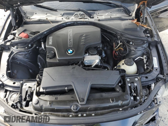 2013 BMW 3 Series 320i with VIN WBA3B1C54DK128124, listed as a Copart auction lot 45361195 with 122,984 mi miles and Salvage Title. Bid and sale history available at carsss.com. Image 12.