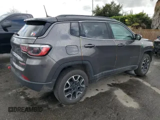 2021 Jeep Compass Trailhawk с VIN 3C4NJDDB7MT600738, выставлен на аукционе Copart как лот 50995715 с пробегом 72 157 миль миль и Списание • Salvage title. История ставок и продаж доступна на DreamBid. Изображение 3.