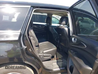 2018 Infiniti QX60 with VIN 5N1DL0MM4JC529193, listed as a IAAI auction lot 42091013 with 202,602 mi miles. Bid and sale history available at carsss.com. Image 8.