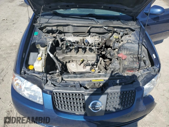 2006 Nissan Sentra S with VIN 3N1CB51DX6L614221, listed as a Copart auction lot 48555105 with 215,147 mi miles and Salvage Title. Bid and sale history available at DreamBid. Image 11.
