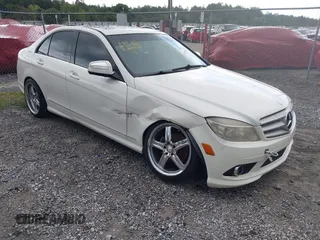 2009 Mercedes-Benz C 300 Sport with VIN WDDGF54XX9F244904, listed as a IAAI auction lot 42484383 with 202,568 mi miles and . Bid and sale history available at DreamBid. Image 1.