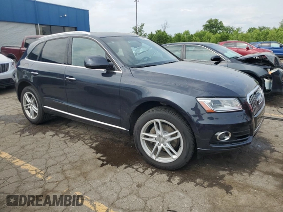 2017 Audi Q5 Premium Plus with VIN WA1L2AFP0HA019570, listed as a Copart auction lot 59339235 with 104,091 mi miles and Clean title. Bid and sale history available at DreamBid. Image 4.