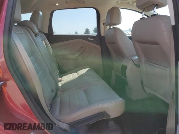 2017 Ford Escape Titanium with VIN 1FMCU9JD6HUB14799, listed as a Copart auction lot 54431685 with 75,454 mi miles and Salvage Title. Bid and sale history available at carsss.com. Image 11.