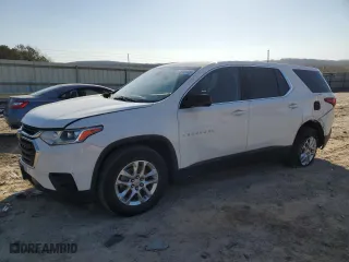 2018 Chevrolet Traverse LS with VIN 1GNERFKW2JJ282581, listed as a Copart auction lot 48068805 with 151,787 mi miles and Salvage Title. Bid and sale history available at carsss.com. Image 1.