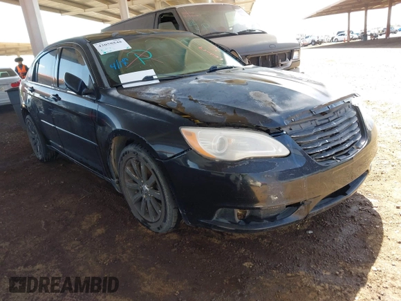 2013 Chrysler 200 Touring with VIN 1C3CCBBB1DN666019, listed as a IAAI auction lot 42058848 with Not Provided miles and . Bid and sale history available at carsss.com. Image 1.