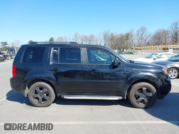 2014 Honda Pilot EX-L with VIN 5FNYF4H51EB025328, listed as a IAAI auction lot 41787439 with 169,313 mi miles and . Bid and sale history available at DreamBid. Image 13.