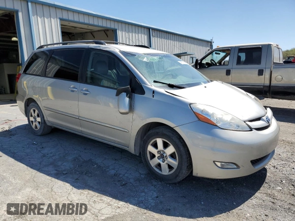 2008 Toyota Sienna XLE with VIN 5TDZK22C98S156597, listed as a Copart auction lot 54557475 with 172,418 mi miles and Salvage Title. Bid and sale history available at DreamBid. Image 4.
