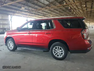 2023 Chevrolet Tahoe LS with VIN 1GNSCMKDXPR120621, listed as a Copart auction lot 75863074 with 28,335 mi miles and Salvage Title. Bid and sale history available at carsss.com. Image 2.