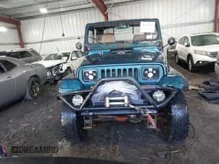1995 Jeep Wrangler S with VIN 1J4FY19P0SP262341, listed as a IAAI auction lot 41672136 with 161,979 mi miles. Bid and sale history available at carsss.com. Image 12.
