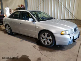 2001 Audi S4 with VIN WAURD68D91A134956, listed as a Copart auction lot 71486204 with 238,548 mi miles and Clean Title. Bid and sale history available at carsss.com. Image 4.