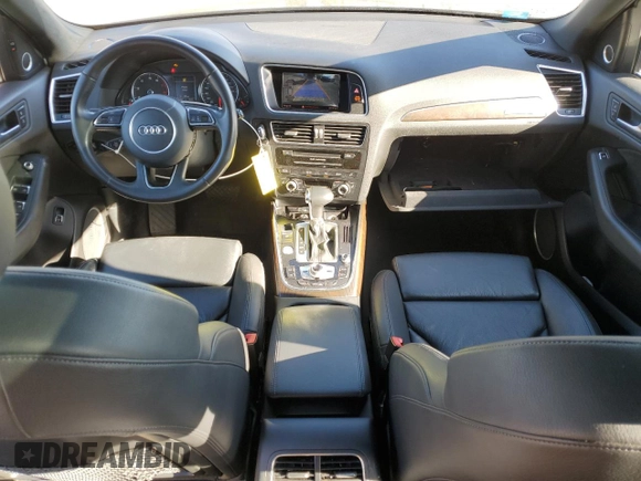 2016 Audi Q5 Premium Plus with VIN WA1D7AFP3GA106349, listed as a Copart auction lot 53580065 with 122,464 mi miles and Salvage title. Bid and sale history available at DreamBid. Image 8.