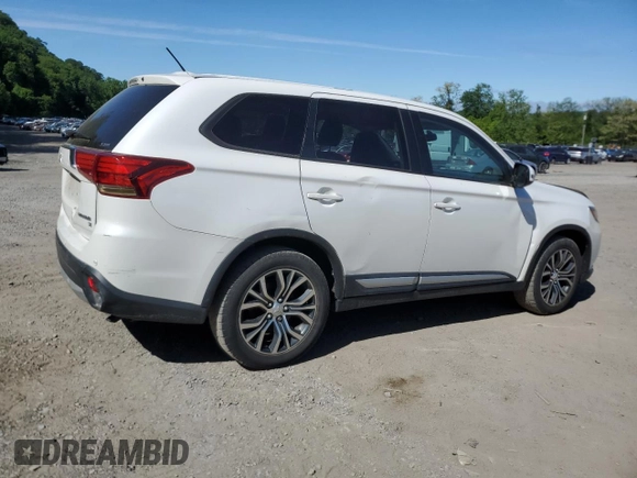 2016 Mitsubishi Outlander SE with VIN JA4AZ3A30GZ037053, listed as a Copart auction lot 57174405 with 105,621 mi miles and Salvage title. Bid and sale history available at DreamBid. Image 3.