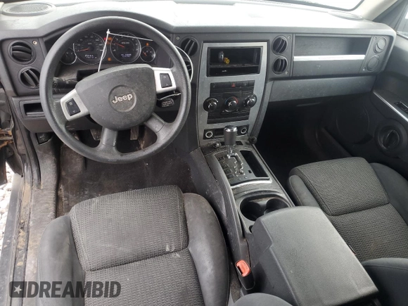 2008 Jeep Commander Sport с VIN 1J8HG48K38C149095, выставлен на аукционе Copart как лот 57962325 с пробегом 178 272 миль миль и Чистый • Clean title. История ставок и продаж доступна на DreamBid. Изображение 8.