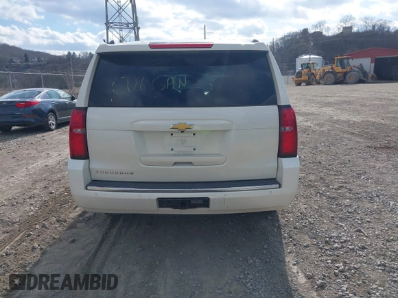 2015 Chevrolet Suburban LTZ with VIN 1GNSKKKC4FR304532, listed as a IAAI auction lot 41899860 with 123,624 mi miles. Bid and sale history available at carsss.com. Image 16.