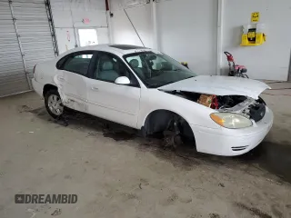 2007 Ford Taurus SEL with VIN 1FAFP56U77A133426, listed as a Copart auction lot 51205465 with Not Provided miles and Salvage Title. Bid and sale history available at DreamBid. Image 4.