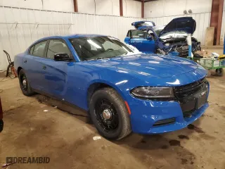 2022 Dodge Charger Police with VIN 2C3CDXKG9NH194930, listed as a Copart auction lot 43547975 with 28,128 mi miles and Clean Title. Bid and sale history available at carsss.com. Image 4.