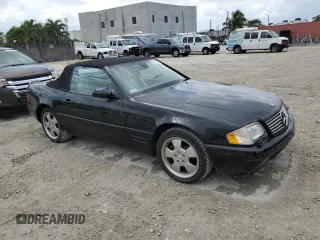 2000 Mercedes-Benz SL-Class with VIN WDBFA68F1YF188392, listed as a Copart auction lot 47620045 with 51,679 mi miles and Clean Title. Bid and sale history available at carsss.com. Image 4.