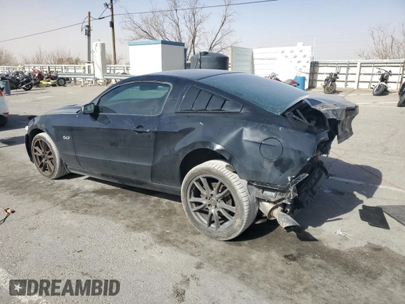 2013 Ford Mustang GT with VIN 1ZVBP8CF3D5228471, listed as a Copart auction lot 88909295 with 127,887 mi miles and Salvage title. Bid and sale history available at DreamBid. Image 2.