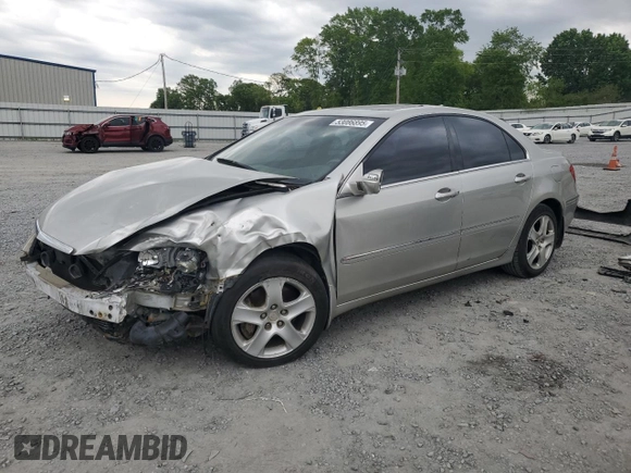 2006 Acura RL z VIN JH4KB16556C002084, wystawiony jako Copart lot #53086895 z przebiegiem 247 163 mil mil oraz Szkoda całkowita • Salvage title. Historia ofert i sprzedaży dostępna na DreamBid. Obrazek 1.