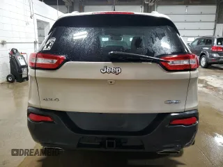 2015 Jeep Cherokee Latitude with VIN 1C4PJMCS1FW601438, listed as a Copart auction lot 48332875 with 135,380 mi miles and Salvage Title. Bid and sale history available at DreamBid. Image 6.