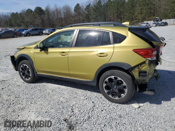 2021 Subaru Crosstrek Premium z VIN JF2GTAPC3MH236694, wystawiony jako Copart lot #49820015 z przebiegiem 34 449 mil mil oraz Szkoda całkowita • Salvage title. Historia ofert i sprzedaży dostępna na DreamBid. Obrazek 2.