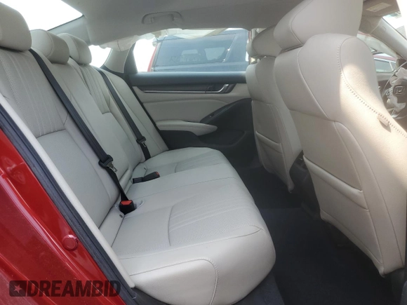 2020 Honda Accord EX-L with VIN 1HGCV1F59LA088442, listed as a Copart auction lot 60406195 with 55,293 mi miles and Salvage title. Bid and sale history available at DreamBid. Image 10.