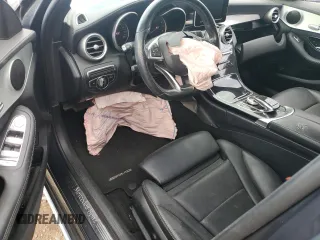 2015 Mercedes-Benz C 300 with VIN 55SWF4JB8FU086246, listed as a Copart auction lot 55706575 with Not Provided miles and Salvage Title. Bid and sale history available at DreamBid. Image 8.