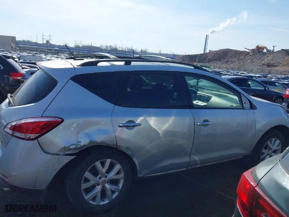 2013 Nissan Murano SL with VIN JN8AZ1MW1DW307537, listed as a IAAI auction lot 41635886 with 151,028 mi miles. Bid and sale history available at carsss.com. Image 13.