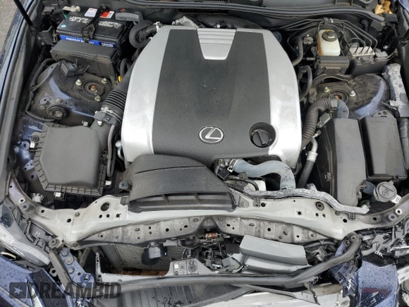 2017 Lexus IS 300 with VIN JTHCM1D26H5025811, listed as a Copart auction lot 56952125 with 49,627 mi miles and Salvage title. Bid and sale history available at DreamBid. Image 11.