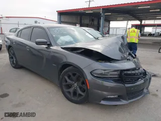 2018 Dodge Charger R/T with VIN 2C3CDXCT0JH331498, listed as a IAAI auction lot 41477060 with 129,116 mi miles. Bid and sale history available at carsss.com. Image 1.