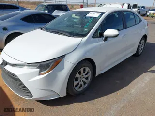 2023 Toyota Corolla LE with VIN 5YFB4MDE3PP008751, listed as a IAAI auction lot 41752227 with 48,752 mi miles. Bid and sale history available at carsss.com. Image 2.