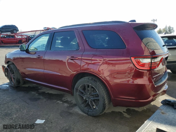 2023 Dodge Durango GT Plus with VIN 1C4RDJDG9PC571441, listed as a Copart auction lot 43377225 with 54,200 mi miles and Clean Title. Bid and sale history available at carsss.com. Image 2.