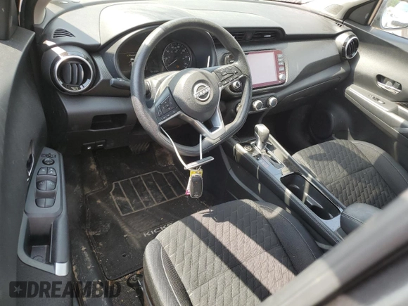 2023 Nissan Kicks SV with VIN 3N1CP5CV7PL498968, listed as a Copart auction lot 52902295 with 10,112 mi miles and Salvage Title. Bid and sale history available at DreamBid. Image 8.