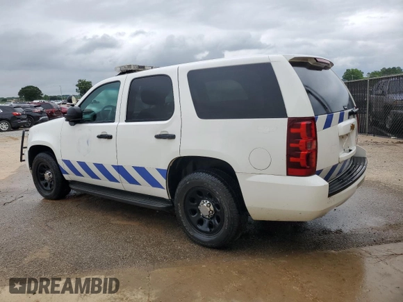 2012 Chevrolet Tahoe Commercial with VIN 1GNLC2E00CR320791, listed as a Copart auction lot 58566425 with 271,818 mi miles and Clean title. Bid and sale history available at DreamBid. Image 2.