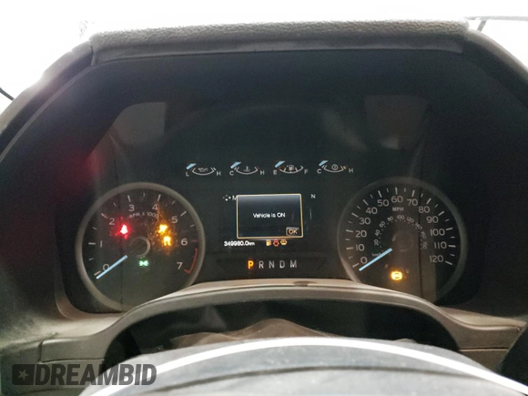 2018 Ford F-150 XL with VIN 1FTFW1EG5JFA02667, listed as a Copart auction lot 45226685 with 349,980 mi miles and Salvage Title. Bid and sale history available at DreamBid. Image 9.