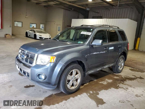 2012 Ford Escape Limited с VIN 1FMCU9EG6CKA04585, выставлен на аукционе Copart как лот 65576035 с пробегом 44 084 миль миль и Чистый • Clean title. История ставок и продаж доступна на DreamBid. Изображение 1.