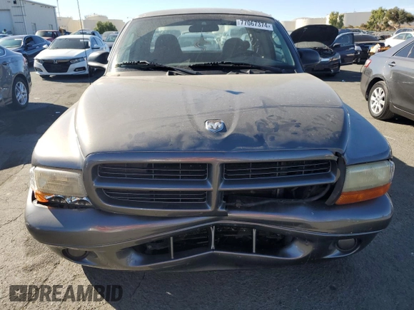 2002 Dodge Dakota with VIN 1B7GL12X02S577219, listed as a Copart auction lot 77067374 with 181,351 mi miles and Salvage Title. Bid and sale history available at carsss.com. Image 5.