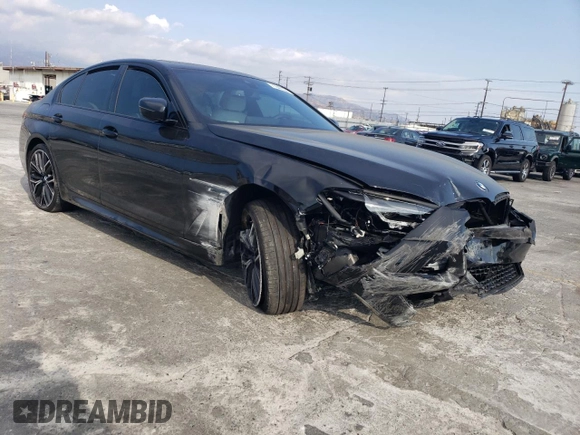 2021 BMW 5 Series 530e with VIN WBA13AG02MCG11255, listed as a Copart auction lot 71842724 with Not Provided miles and Salvage Title. Bid and sale history available at carsss.com. Image 4.