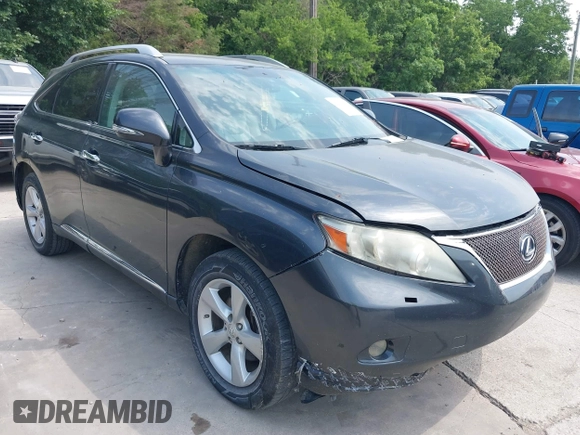 2010 Lexus RX 350 with VIN 2T2BK1BA3AC009986, listed as a IAAI auction lot 42282196 with 162,299 mi miles and . Bid and sale history available at DreamBid. Image 1.