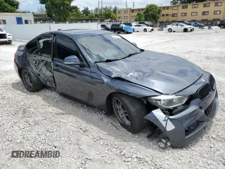 2017 BMW 3 Series 340i with VIN WBA8B3G52HNU35565, listed as a Copart auction lot 53206915 with 105,545 mi miles and Salvage Title. Bid and sale history available at carsss.com. Image 4.