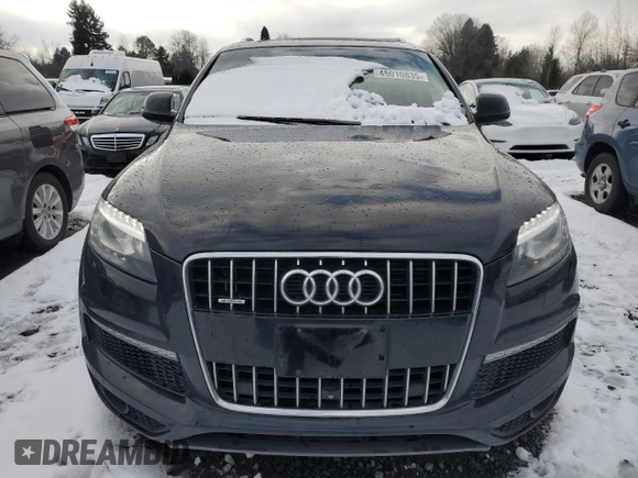 2015 Audi Q7 3.0T S line Prestige with VIN WA1DGAFE4FD003372, listed as a Copart auction lot 45010835 with 142,791 mi miles and Salvage Title. Bid and sale history available at carsss.com. Image 5.