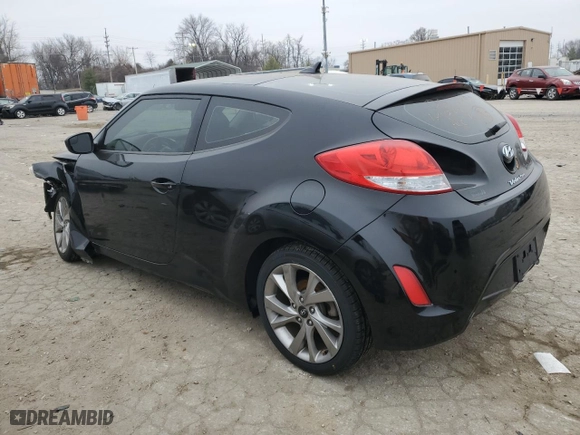 2017 Hyundai Veloster with VIN KMHTC6AD1HU311641, listed as a Copart auction lot 86575084 with 68,650 mi miles and Salvage Title. Bid and sale history available at carsss.com. Image 2.